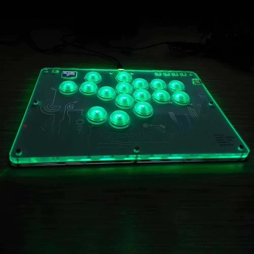 Hitbox 16Keys All-Button Controller  Arcade Stick for PC/Ps3/Ps4/Switch/Steam Duelpad Leverless Controller
