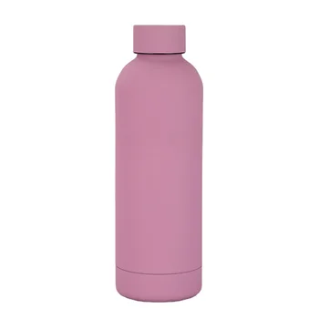 Factory 500ml Stainless Steel Double Walled Stainless Steel Water Bottle Hot And Cold Sports Water Bottle Custom Logo