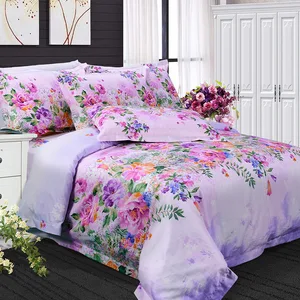 Factory Direct Super Soft Bedding Set Single 100% Cotton Bedsheet Fabric for Sale