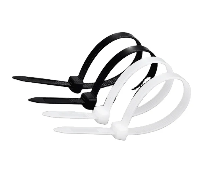 100 Fascette Per Cavi In Nylon Bianche 100mm - Stringicavo Autobloccanti Per Cablaggio E Organizzazione