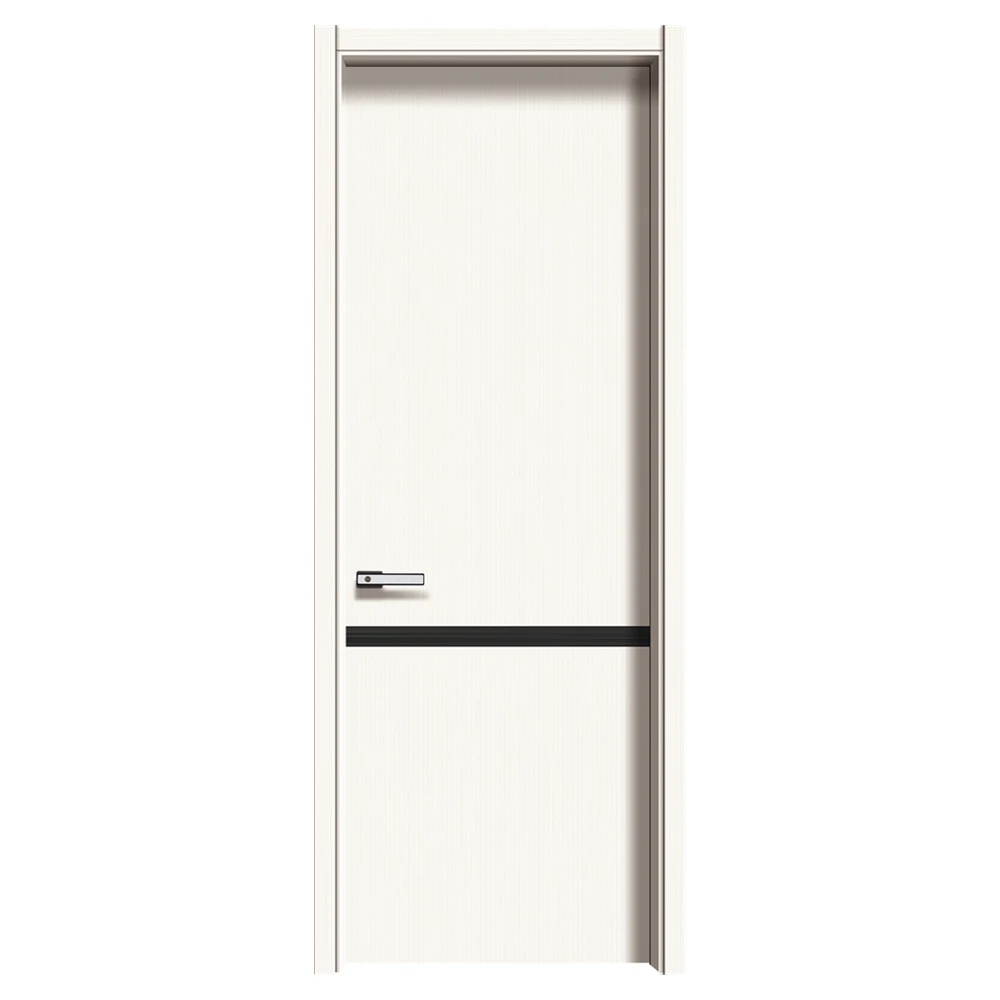 White Color Apartment Bedroom Quality Wooden Door Manufacturer Interior Design Plywood Flat Door