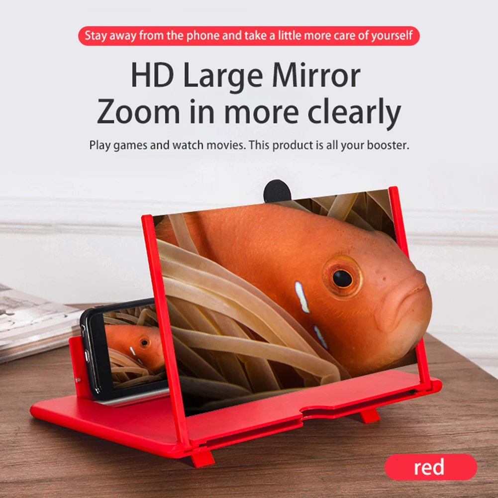 thumbnail image 2 of Foldable Screen Amplifier 14-inch Phone Screen Magnifier - HD Mobile Phone Projector For Movies & Videos Iphone Screen Magnifier 2 of 14