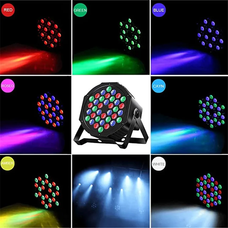 Rush 2 Par Led 36w Rgbステージライト8チャンネルRGBW Dmx512 IP 36