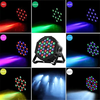 Rush 2 Par Led 36w Rgbステージライト8チャンネルRGBW Dmx512 IP 36