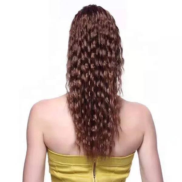 
 Волокнистый материал Натяжная Веревка Стиль длинный вьющийся Европейский конский хвост разнообразие цветов  