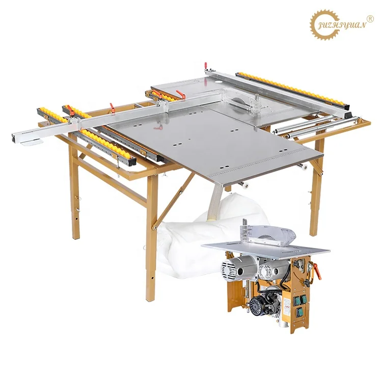Wood Cutting Machine Woodworking High Quality Dust Free Sliding Table
