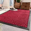 Diamond pattern - dark red