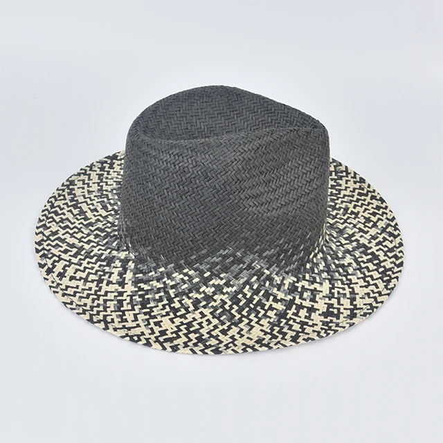 Воздухопроницаемая соломенная шляпа унисекс Пляжная фетровая от солнца для улицы мужчин и женщин