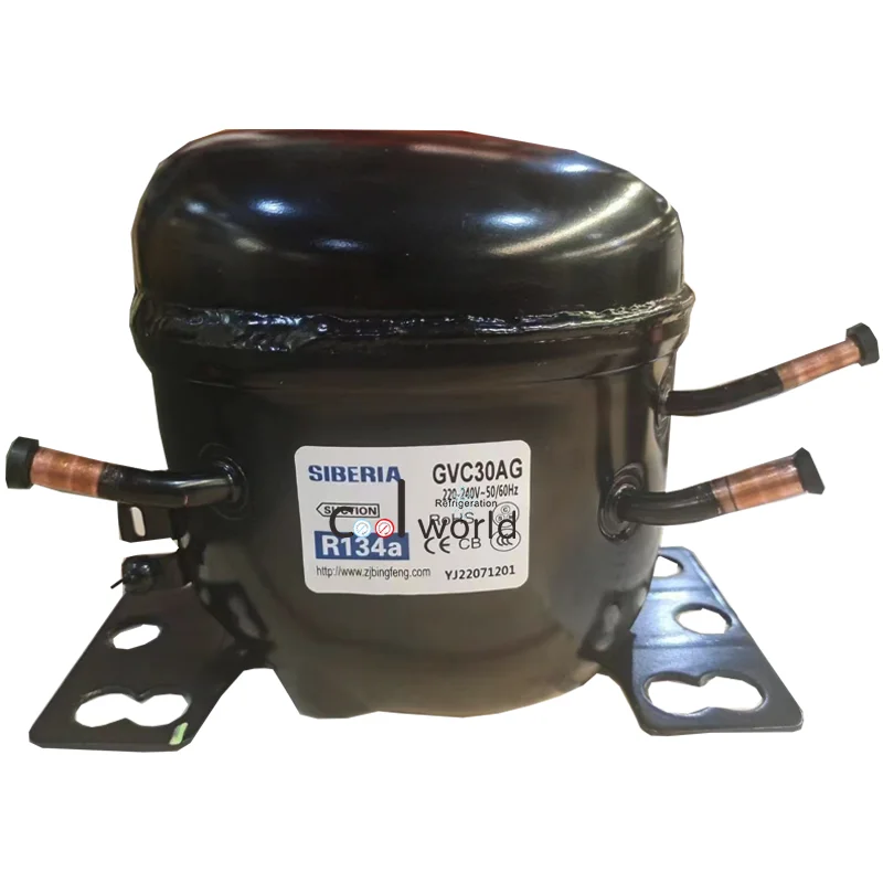 Gvc30ag Siberia Refrigerator Compressor R134a 220240v,1/8hp Compressor