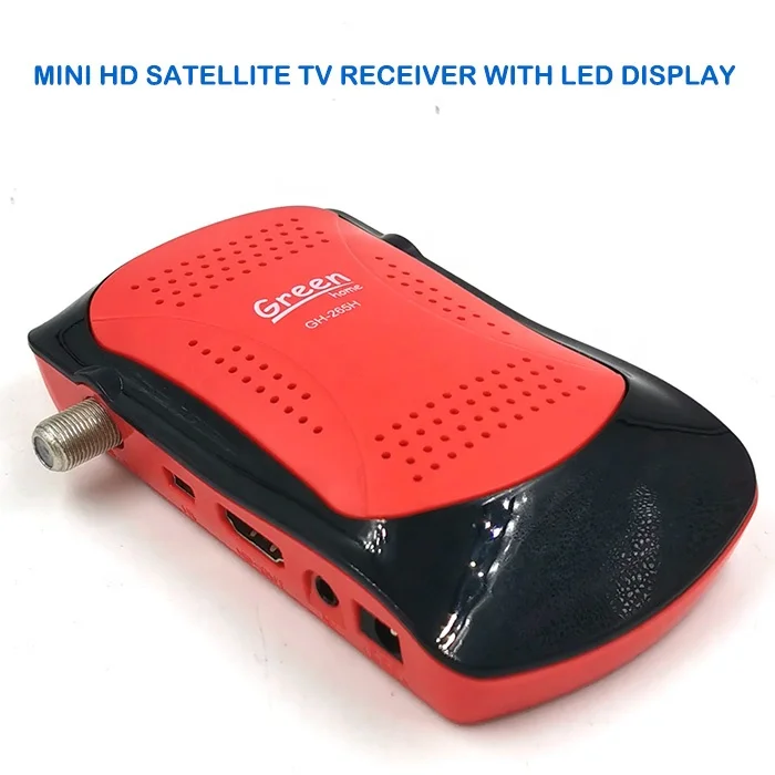 Full HD DVB-S2 Tiger Decoder Mini HD Digital Satellite TV Receiver with USB WiFi Dongle H.264 Compatible