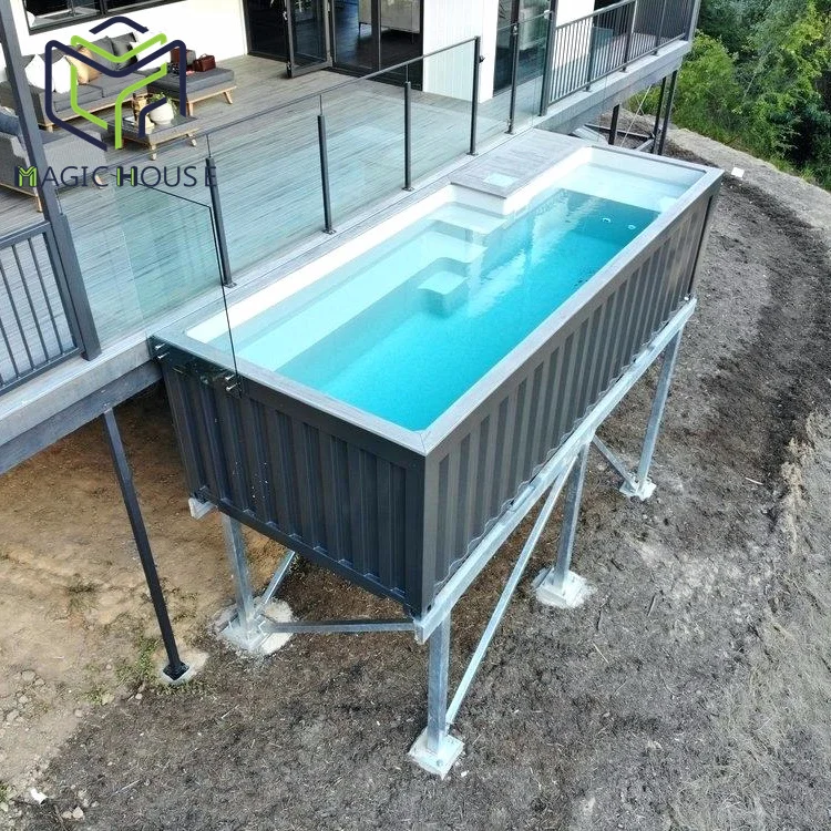 2024 New Arrival Magic House Shipping Container Pools - Customizable ...
