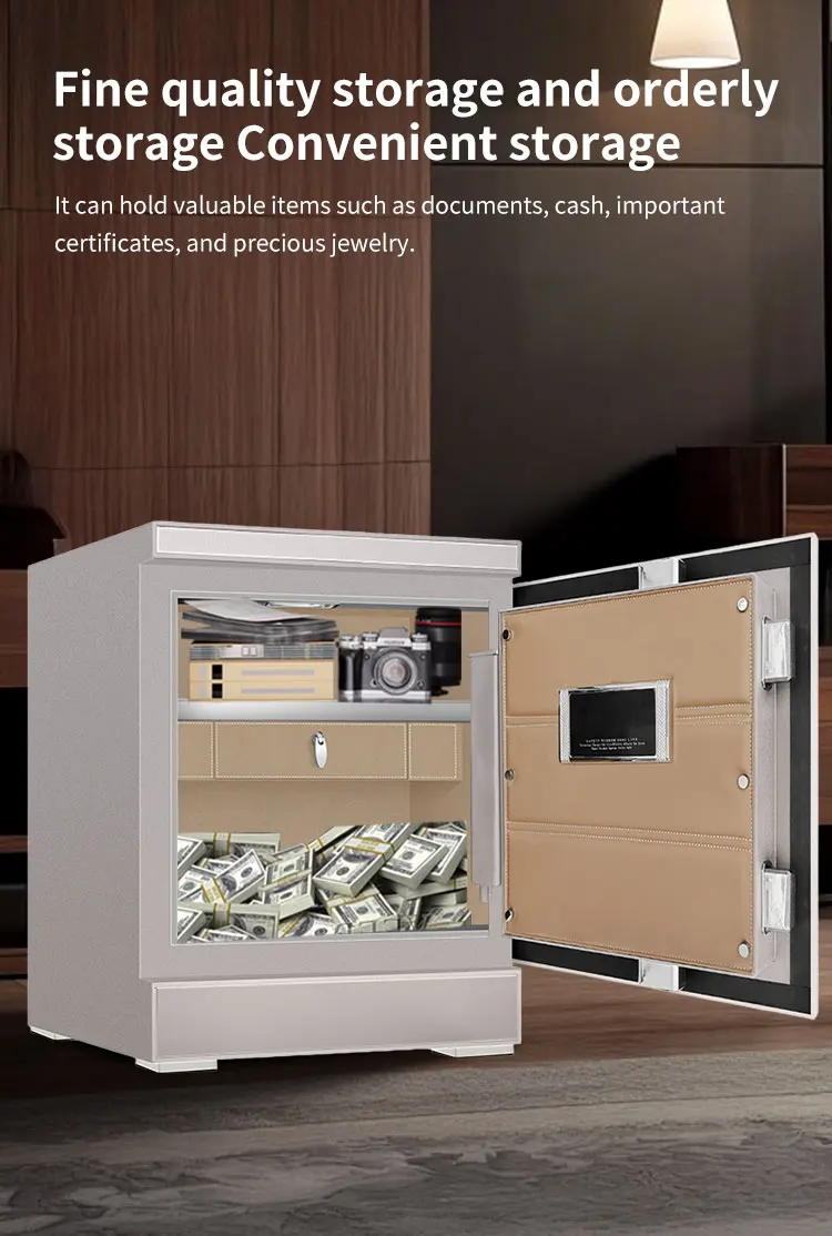 CEQSAFE All Steel Anti-Theft TUYA APP WIFI Safe with Fingerprint Password Home Safe Box factory
