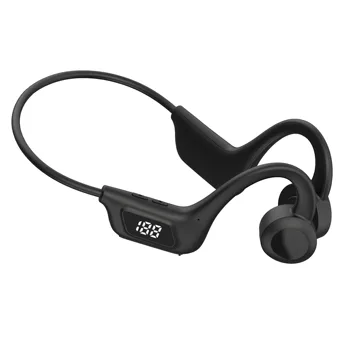 VG06 Conceptual Bone Conduction Earphone Bluetooth Wireless Headphone TWS Headset Sport Earbuds With Digital Display Hearing Aid