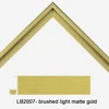 colorful light matte gold