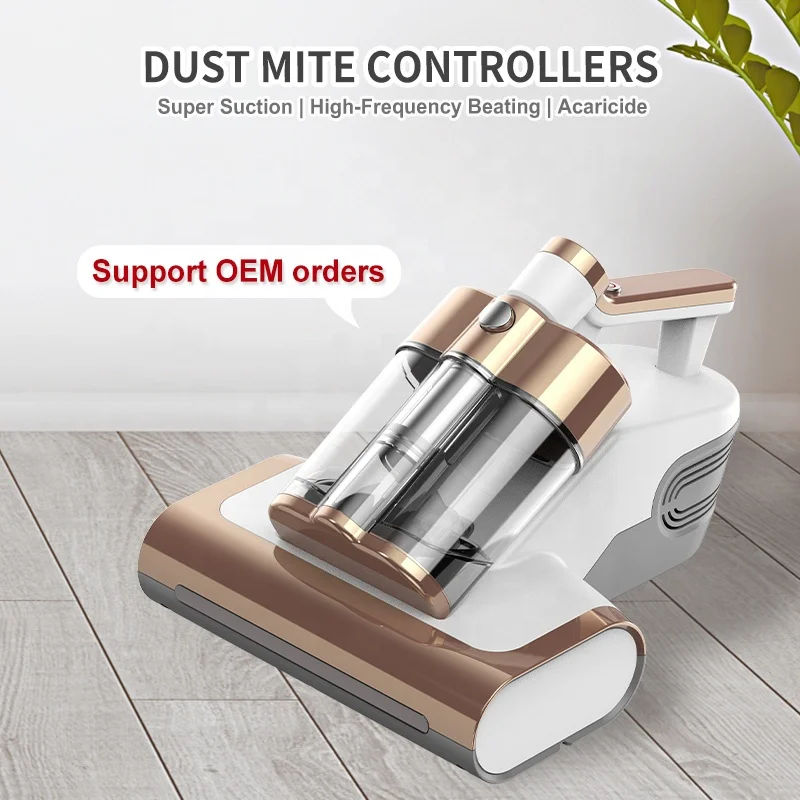 Ручной прибор для пылесоса с клещами тепловая УФ-лампа удаление клещей Мощное всасывание ультрафиолетовое