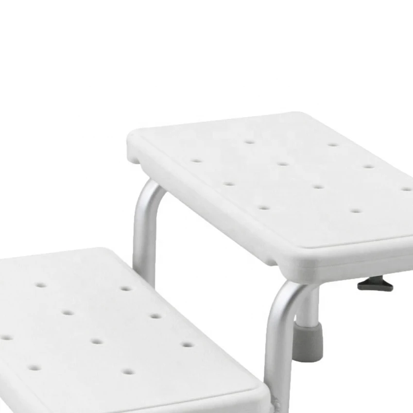 High Quality Single Double Layer Stainless Steel Portable Patient Surgical Medical Hospital Foot Step Stair Stool