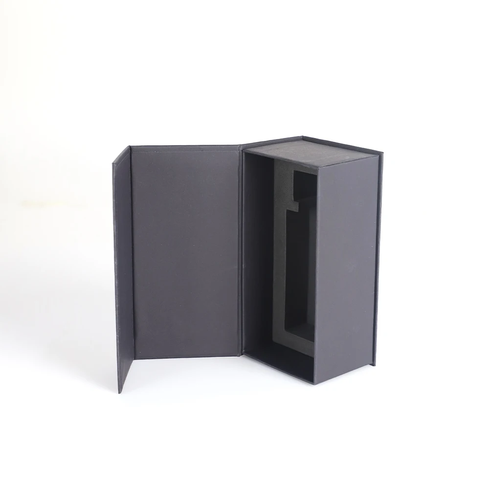 Custom Design square Paper Cardboard Carton Empty Luxury Gift Essential Oil Perfume 30ml 50ml 100ml Bottle  Packaging Box
