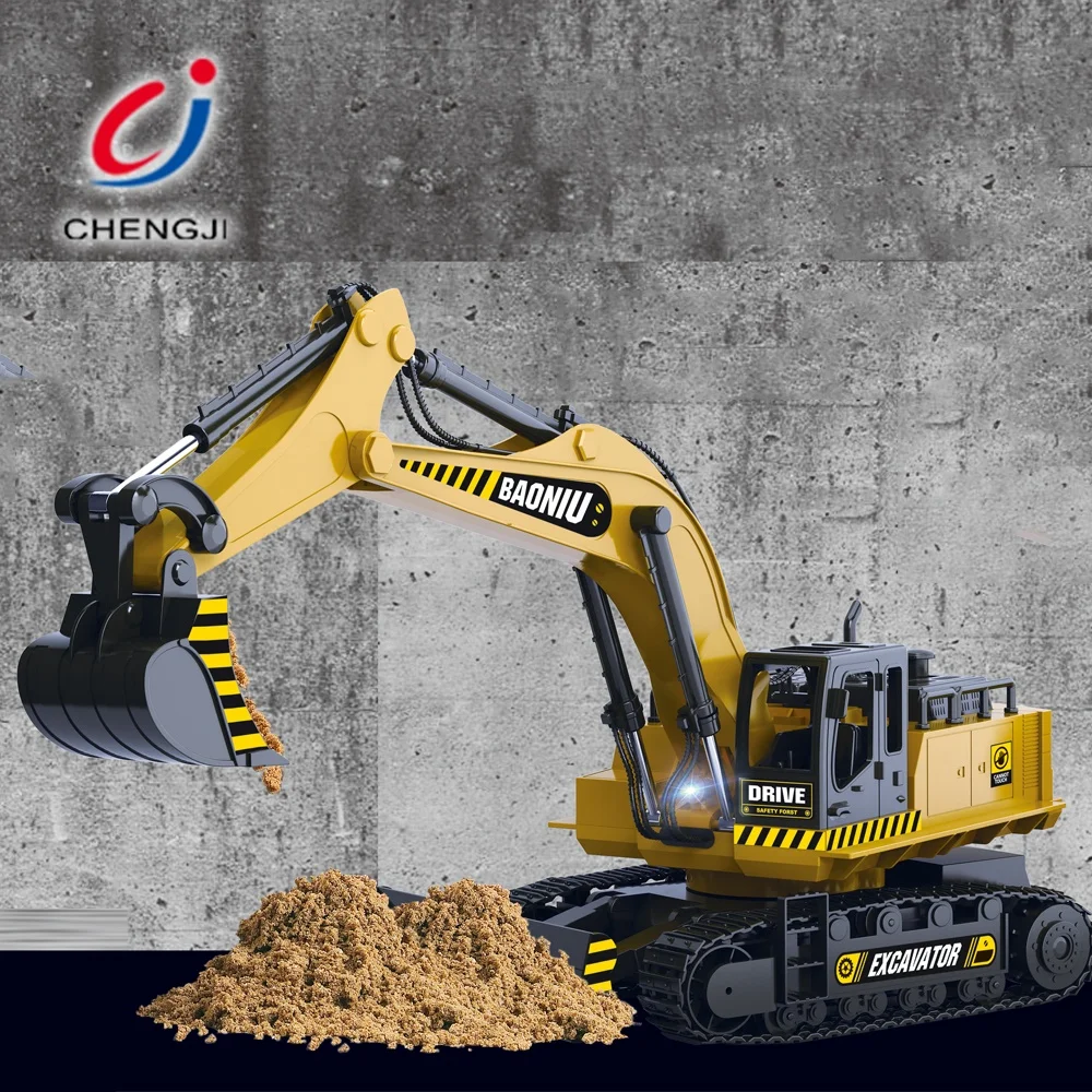 8-канальный сетевой видеорегистратор грузовик mainan экскаватор пульт дистанционного управления rc Металлический Литой дистанционное управление игрушка