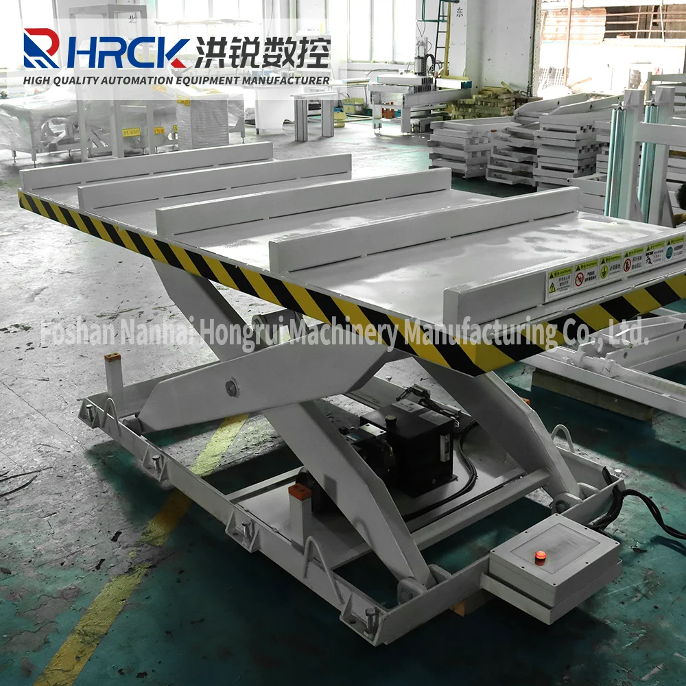 3000kg Electric Scissor Lifter Of Professional 3KW Portable Electric Lifter For Wood, Manufacturing Plant Strut Lifter