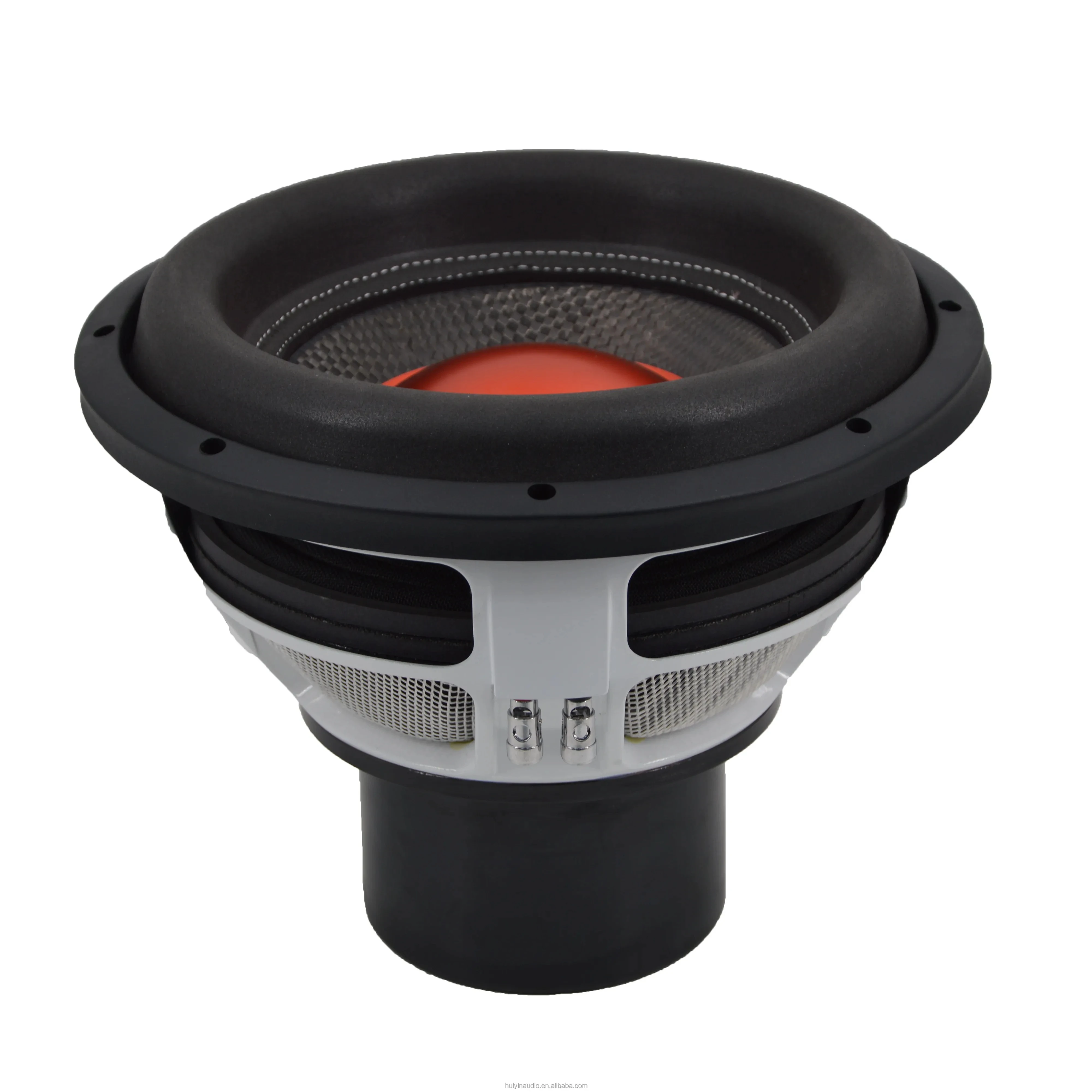 12 Inch 3000W RMS Carbon Fiber Neodymium Magnet Car Subwoofer Speaker with 4-Inch Voice Coil