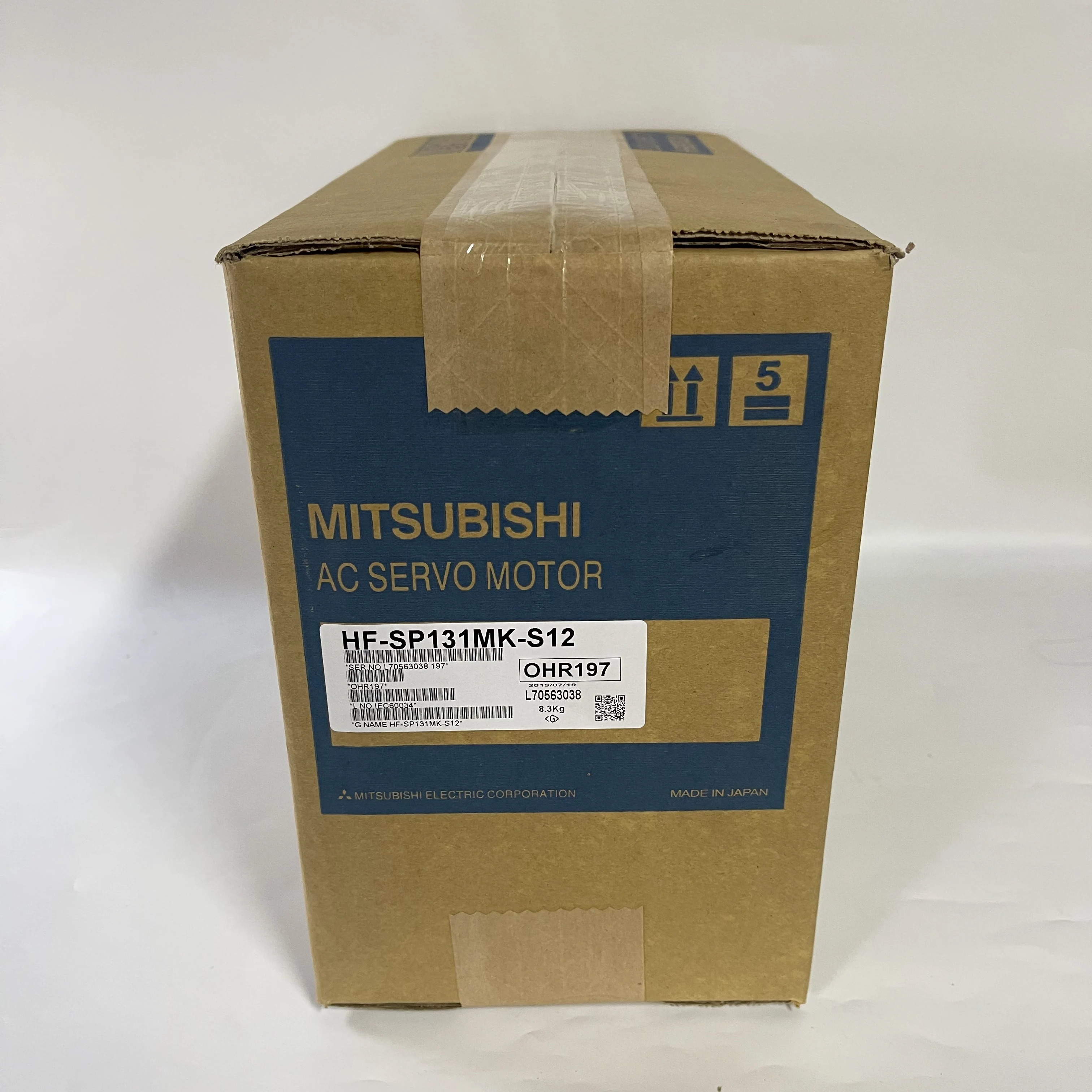 Mitsubishi AC Servo Motor HF-SP131MK-S12 Mitsubishi AC Servo Motor HF-SP131MK-S12