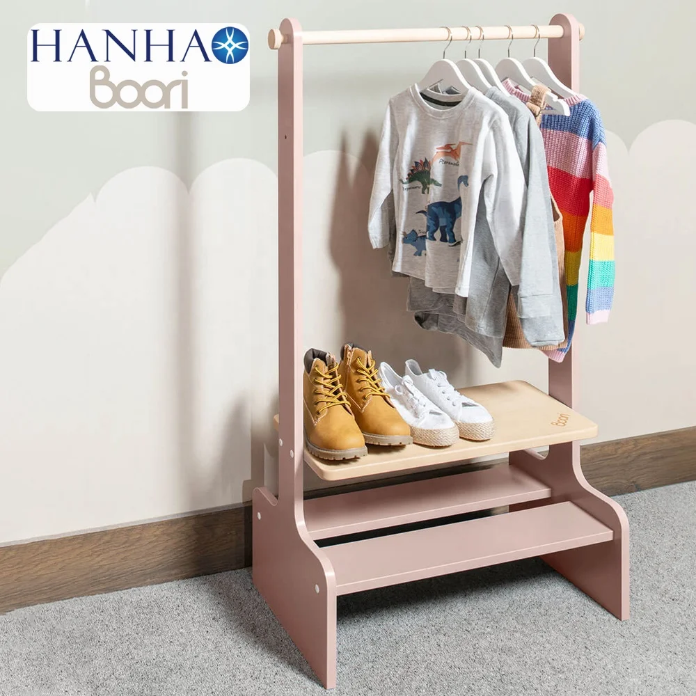 Perchero De Madera Para Ropa De Dormitorio,Soporte Oem De Pino Rosa,Solo  B2b Boori - Buy Niños Ropa Rack,De Madera De Pino Ropa De Bebé Rack,Madera  Para Ropa Soporte Product on 