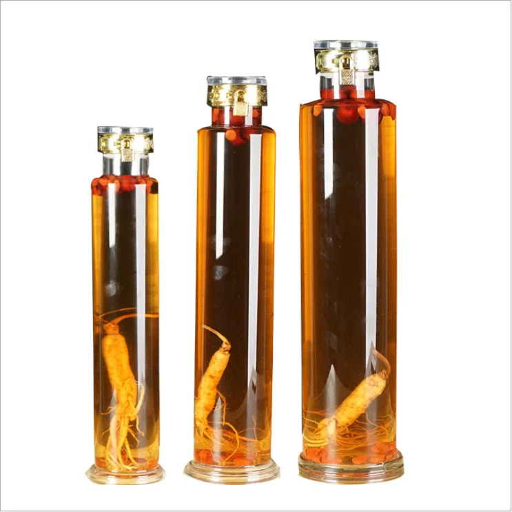 Großpackung 45 ml klare Reagenzgläser kleine Whisky-Wein-Glasflaschen für Spirituosen