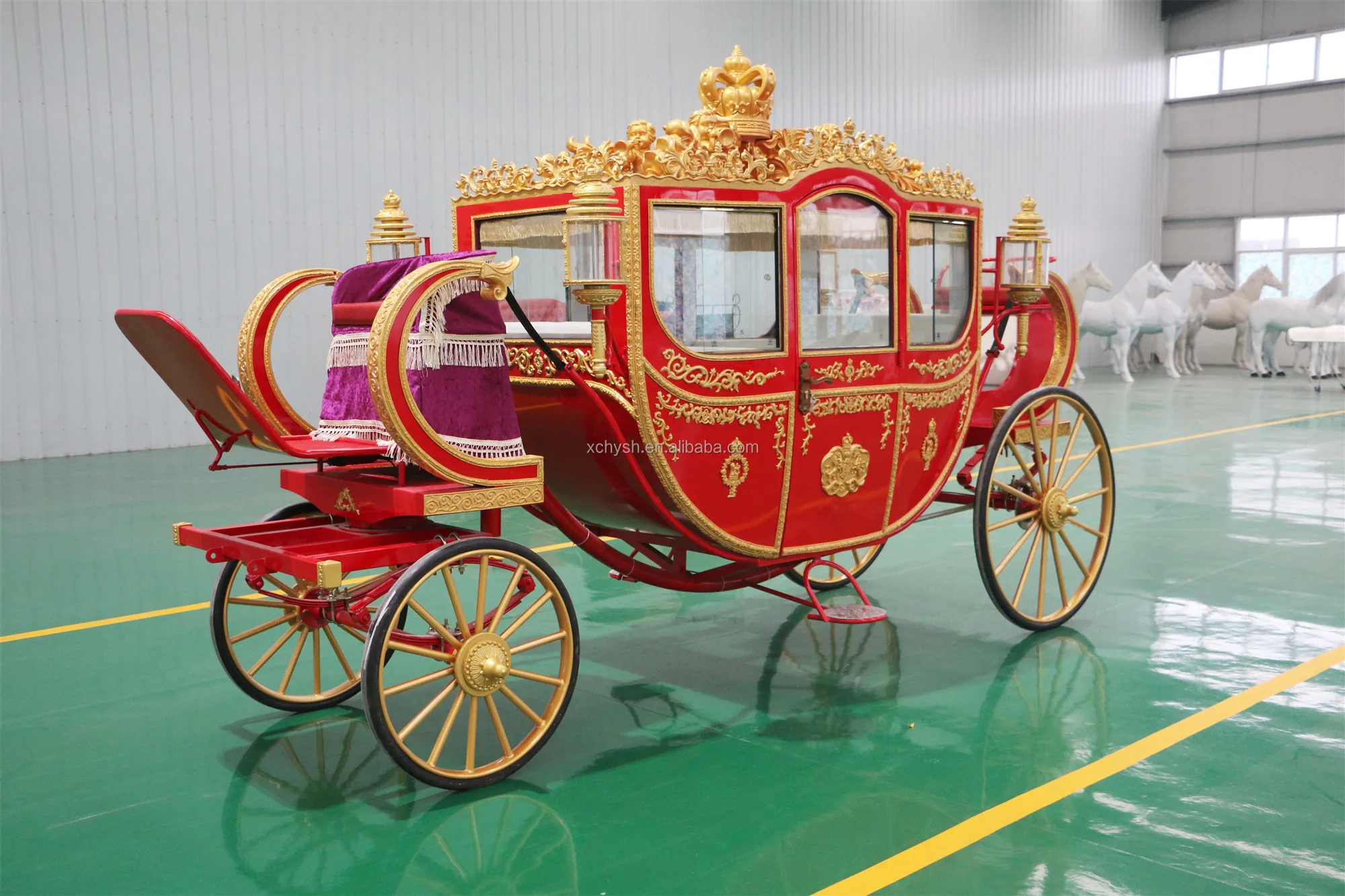 royal-horse-carriage-manufacturer-wedding-vehicle-wagon-electric