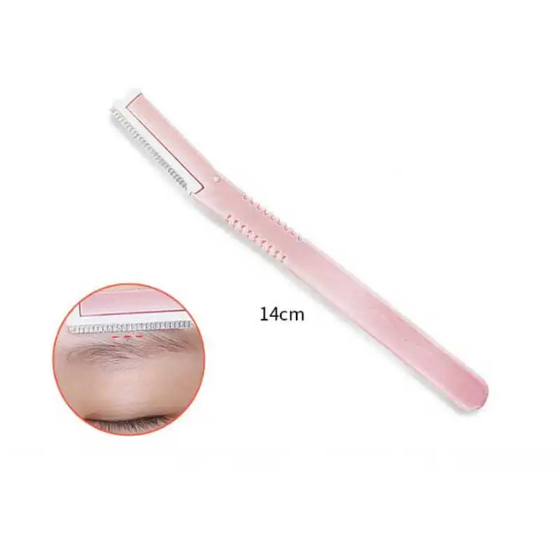 10 в 1 линейка для бровей щипцы для завивки ресниц аппликатор инструмент красоты для бритья для бровей, ножницы, инструмент для макияжа Набор наращивание ресниц Набор инструментов