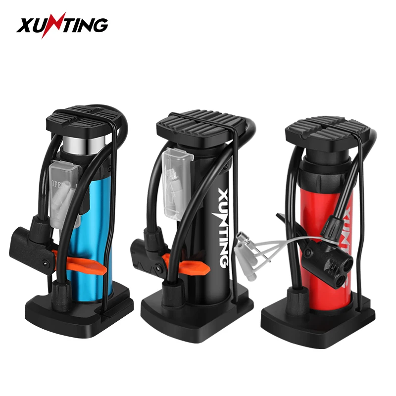 Xunting Super Pump Factory Supply  Multifunctional Bike Mini Pump Inflate a Tyre Bicycle Accessories