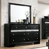 Black + Solid Wood + Contemporary