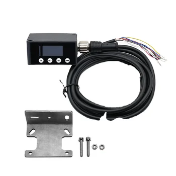GLZ-D50MPUIR Laser Distance Sensor PNP Analog RS485 Output M12 Connector High-Precision Red Semiconductor Optical Sensors
