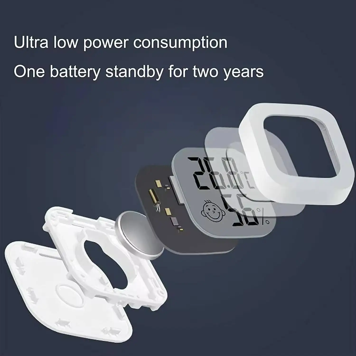 High Quality Mini LCD Room Thermometer for Home Temperature Sensor Meter Digital Thermometer Hygrometer