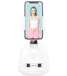 USAMS 2021 Бестселлер на Amazon высокое качество вращение на 360 градусов камера для лица/тела трек автоматическое отслеживание лица объекта штатив держатель телефона