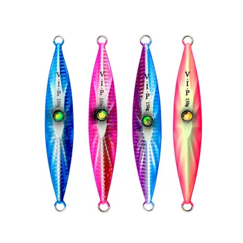 Lure Metal Jig Artificial Hard Bait All-Depth Layer Shore Casting Long-Range Luminous Bare Plate Laser Coating Fishing Fishing – Metal Jig – view 5
