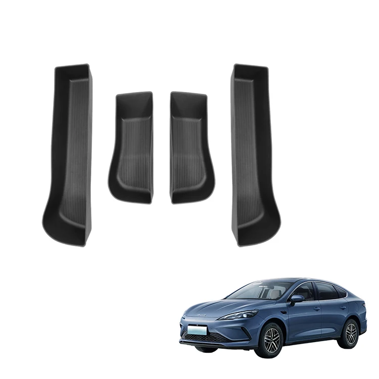 Maremlyn Car Inner Door Handle Storage Box for BYD Seal 05 DMI TPE Plastics Armrest Center Console Organizer Interior Accessory