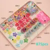 875pcs childrens hair accessories set-boxed