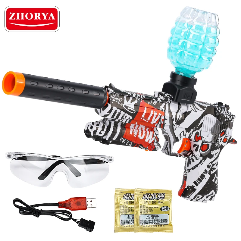 Automatic Gel Ball Blaster Toy Gun, M416 Splatter Nepal
