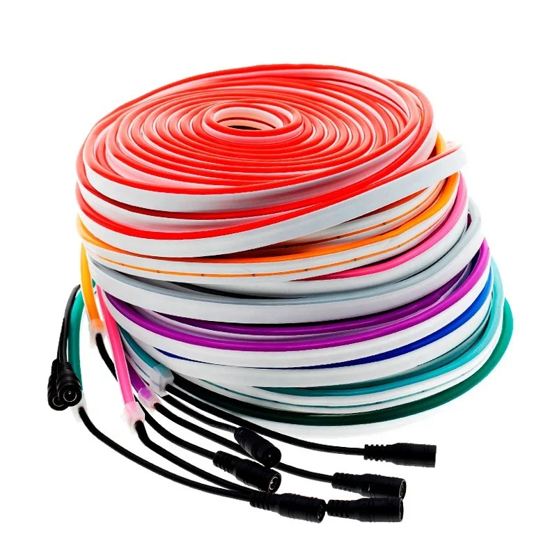 New Generation Separated Split Neon Tubes 12V Flexible Strip Silicone Separently Neon Flex Led Neon Lights