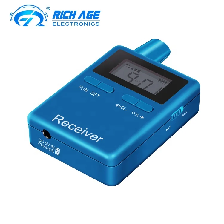 Беспроводная аудиосистема Rich Age 2,4G, два способа использования в туристических гидах