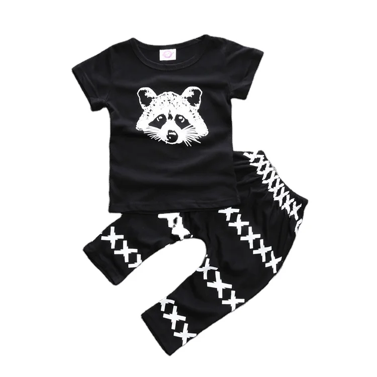 Ensemble De Vetements Pour Nouveau Ne Tenue D Ete Pour Bebe Garcon Col Rond Avec Impression Carton T Shirt Pantalon Pour Enfants 0 34 Ans Tendance Buy Ensemble De Vetements Decontractes Ensemble Enfants Garcon Chemises D Ete Product On Alibaba Com