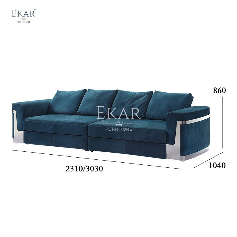 product new design modern furniture practical living room sofa with armrest cabinet-69