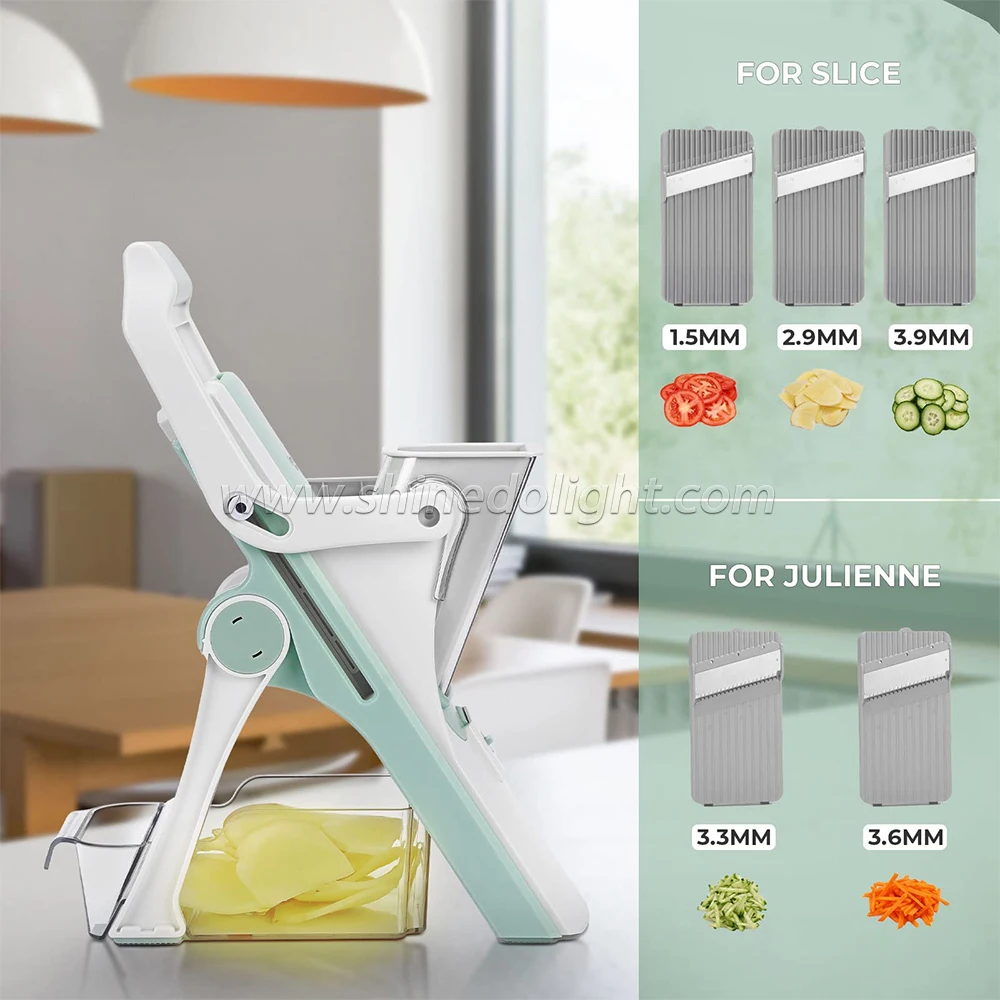 Multifunctional Vegetable Cutter Kitchen Accessories Slicer Vegetable Slicer , Dicer Fruit, French Fry, Julinner