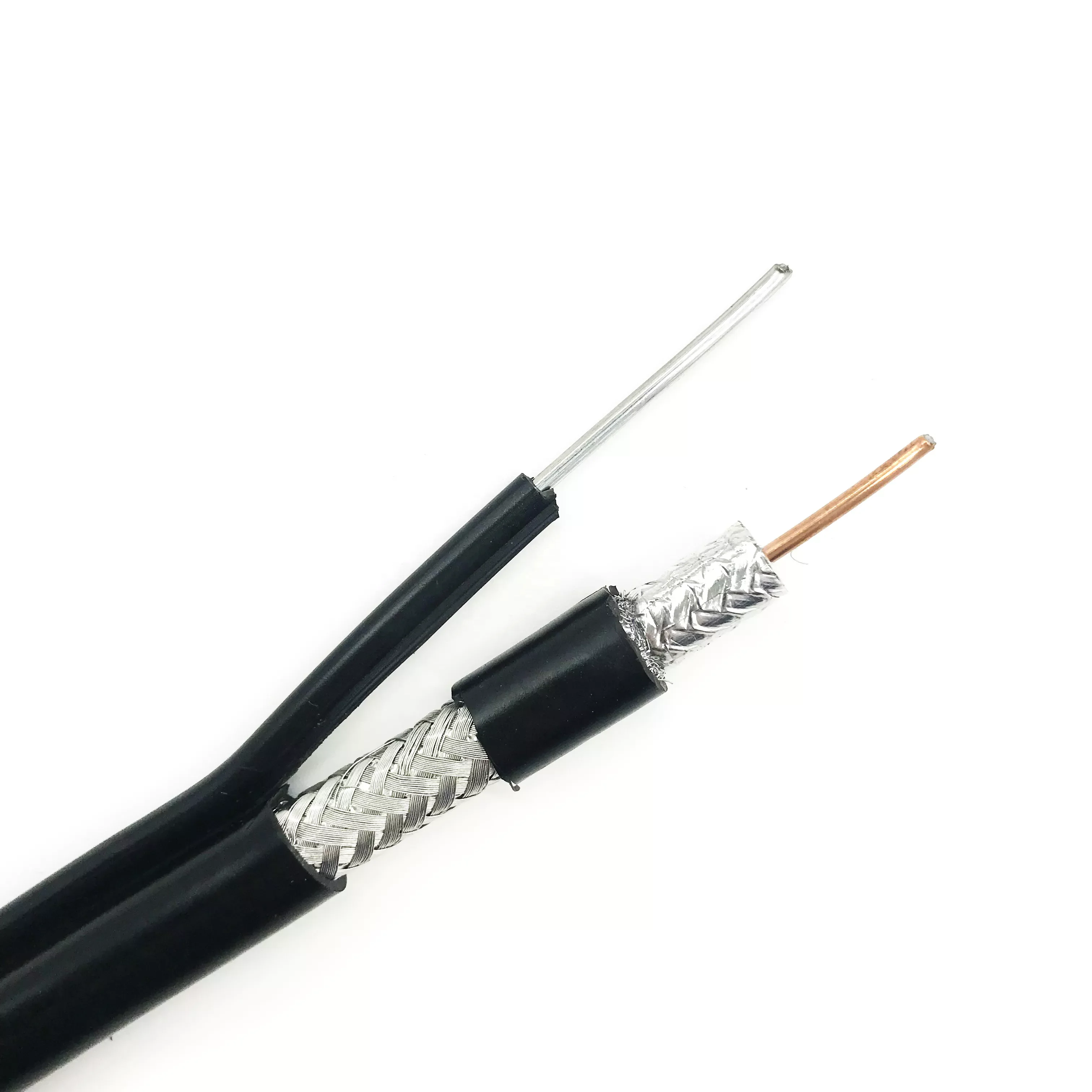 Coaxial Cable Camera CCTV RG6 Rg59+2c CATV High Quality Communication Power  Cable RG6 Cable Coaxial