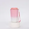Pink and white gradient