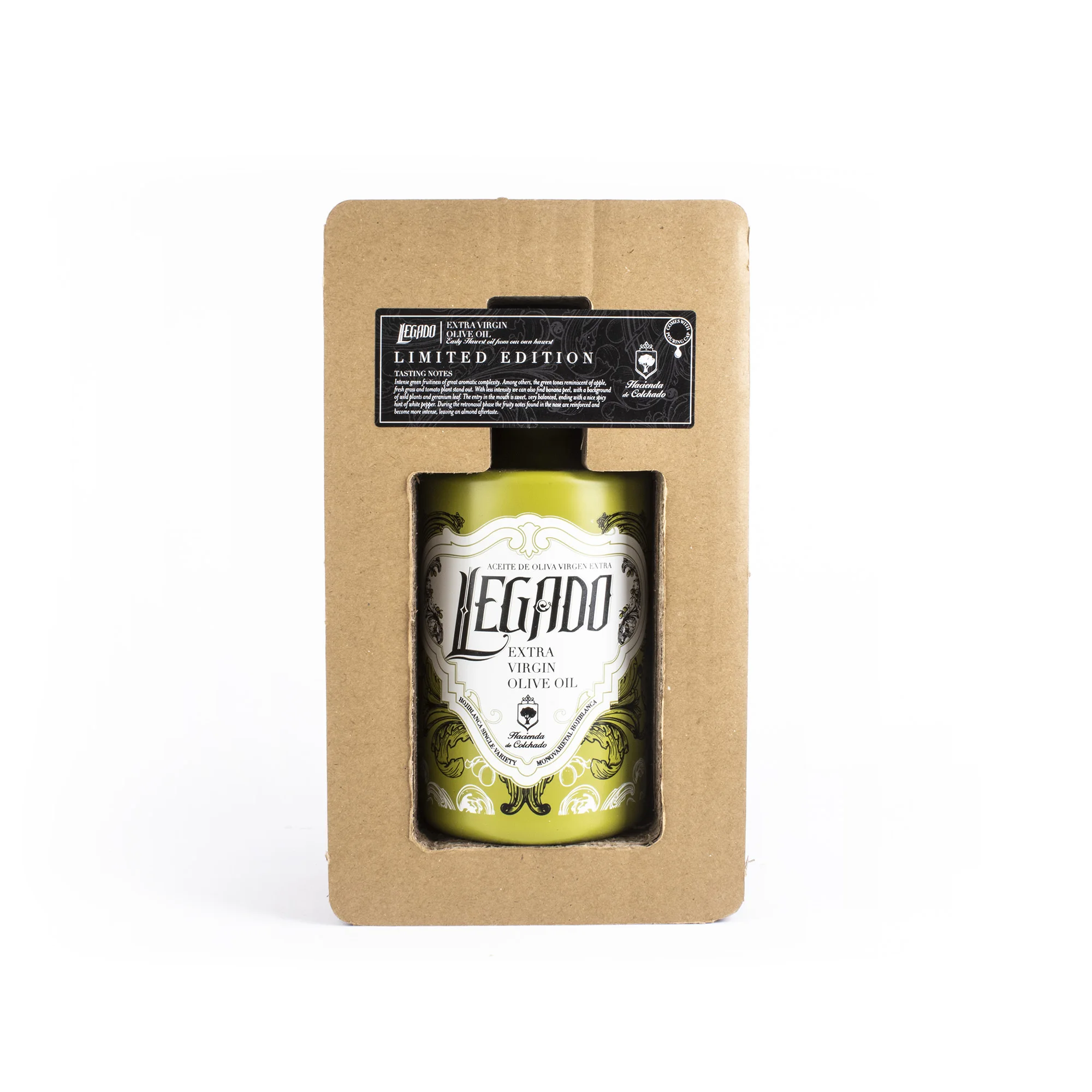 Премиум ходзибланка оливковое масло Экстра отжима Legado с ограниченной серией Sustanaible Pack для заправки приготовления и отделки 500 мл