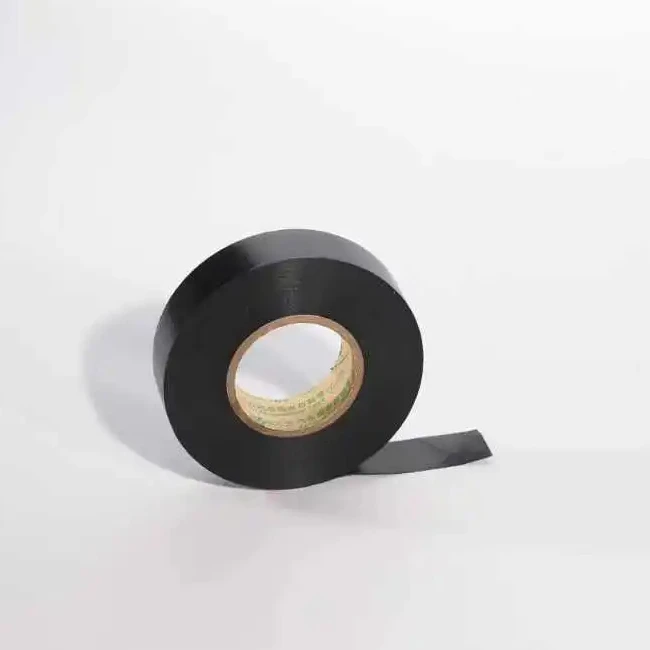 0.26mm Black PET Cloth Non-Woven Adhesive Fabric Masking Tape 125 Degree Heat-Resistant Acrylic Sticker Harness Tape No Residue