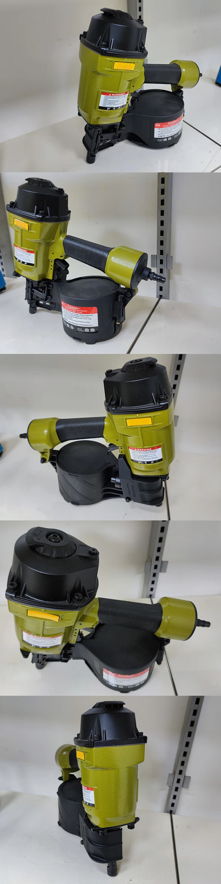 Dtx Air Tool Wooden Pallet Pneumatic Coil Nailer Gun Cn55 Cn70 Cn80