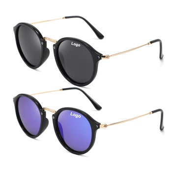 Polarized UV400  Round Classic luxury sun glasses Punk gafas retro Woman Man Sunglasses 2022
