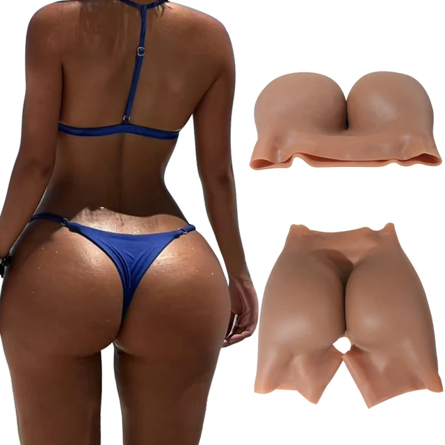Xinxinmei lus Size Shapewear Silicon Butt Lifter and Hip crossdresser Underwear Padded Hips Shaper Silicone hips Pants